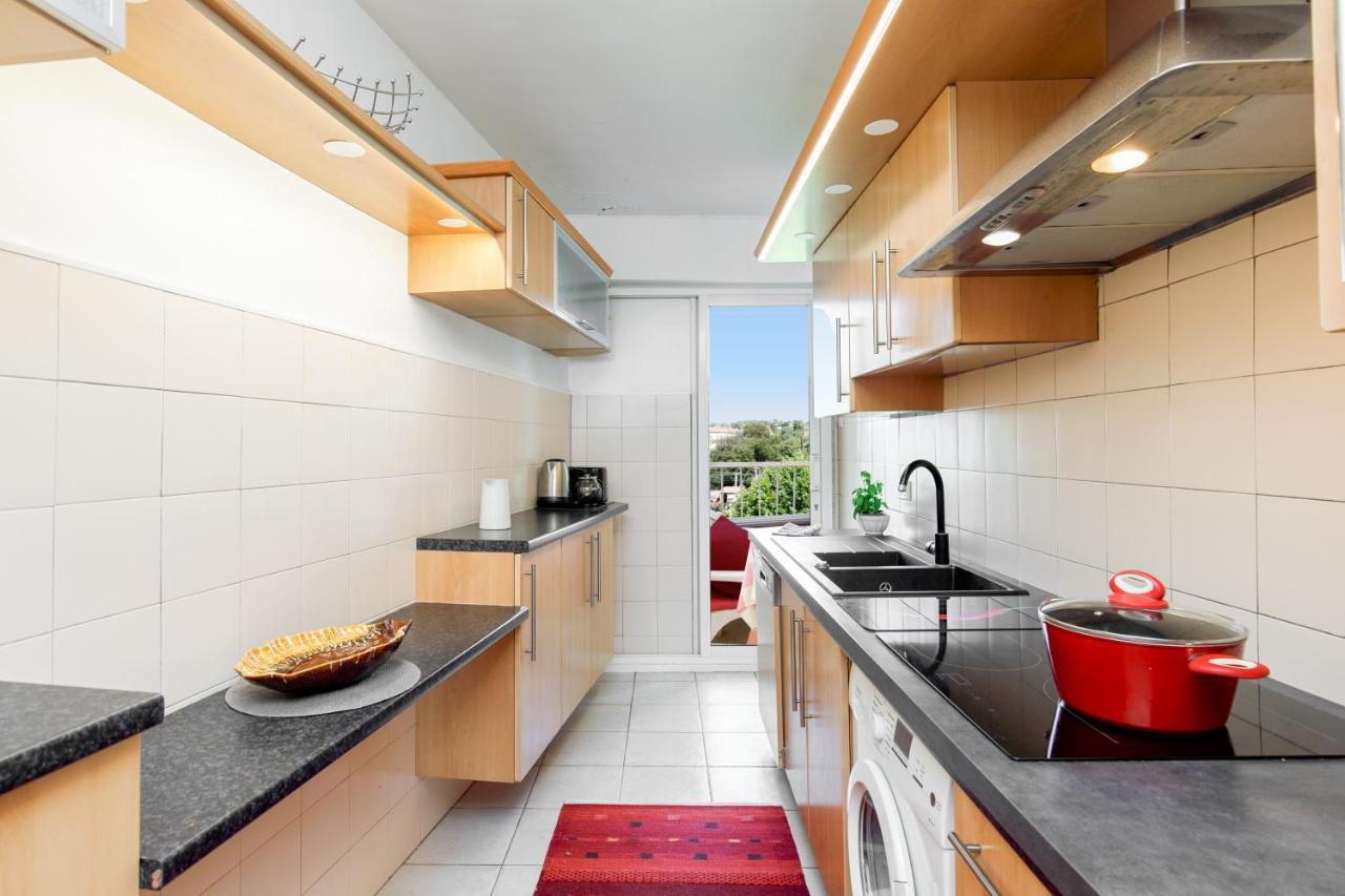 Vue Mer Exceptionnelle Sur Plage Du Midi En 1Re Ligne- 2 Chambres 칸느 외부 사진